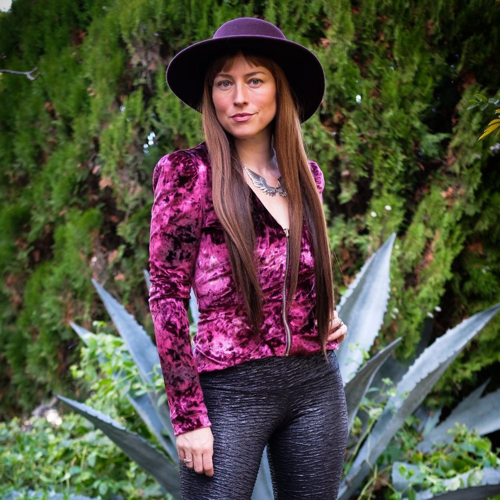 Reversible Velvet Jacket - Warrior Within Designs